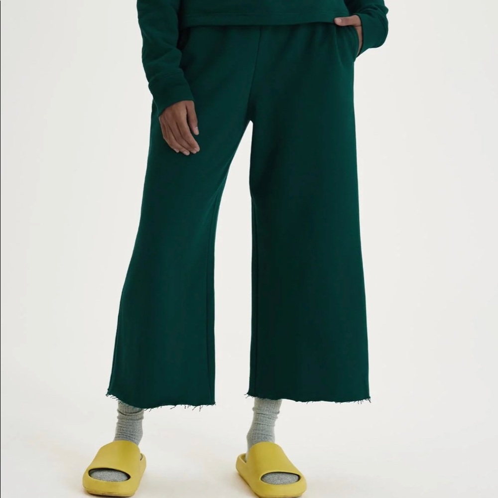 Girlfriend Collective wide leg sweats